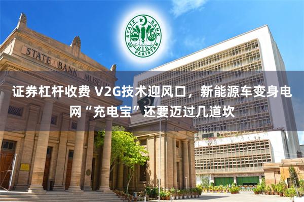 证券杠杆收费 V2G技术迎风口，新能源车变身电网“充电宝”还要迈过几道坎