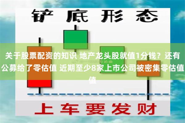 关于股票配资的知识 地产龙头股就值1分钱？还有公募给了零估值 近期至少8家上市公司被密集零估值