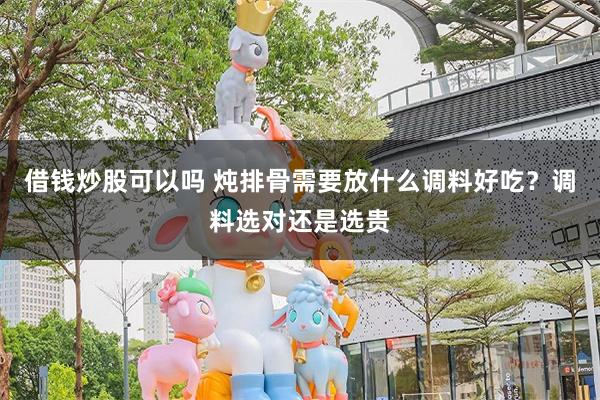 借钱炒股可以吗 炖排骨需要放什么调料好吃？调料选对还是选贵