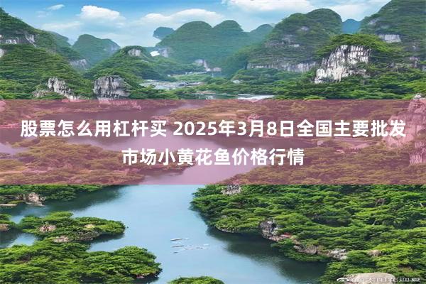 股票怎么用杠杆买 2025年3月8日全国主要批发市场小黄花鱼价格行情